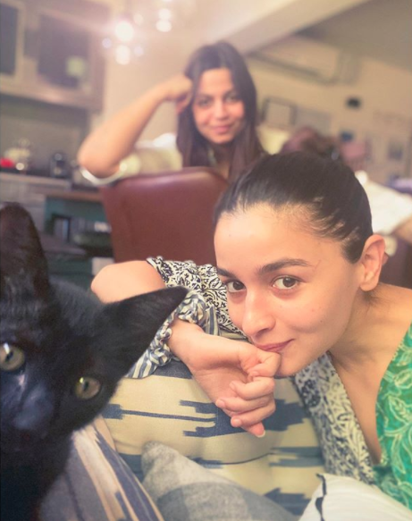 Alia Bhatt and Shaheen Bhatt